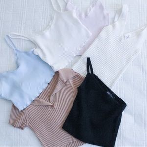 Pacsun & F21 & other brands Knitted Top Bundle💛